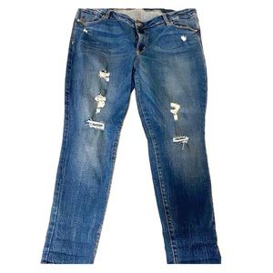 Old Navy Rockstar distressed skinny jeans